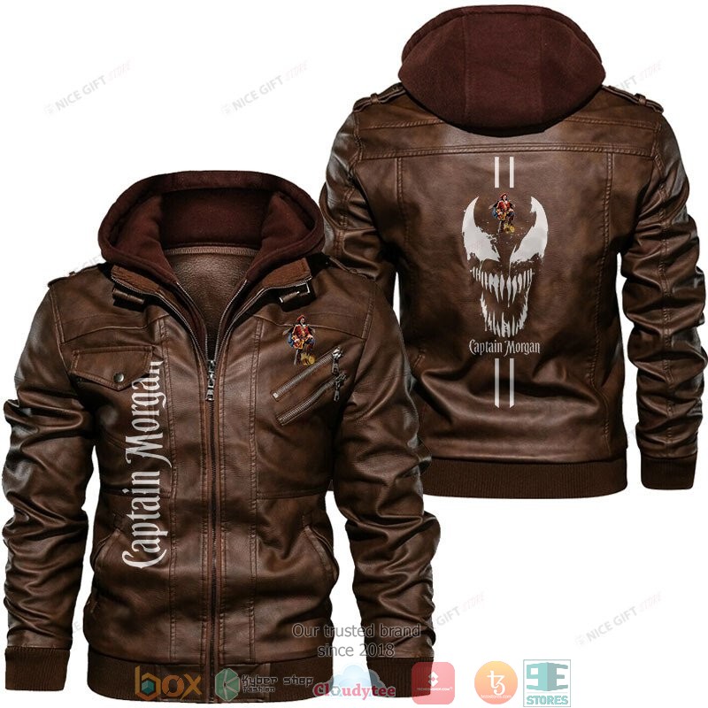 Captain Morgan Venom Leather Jacket