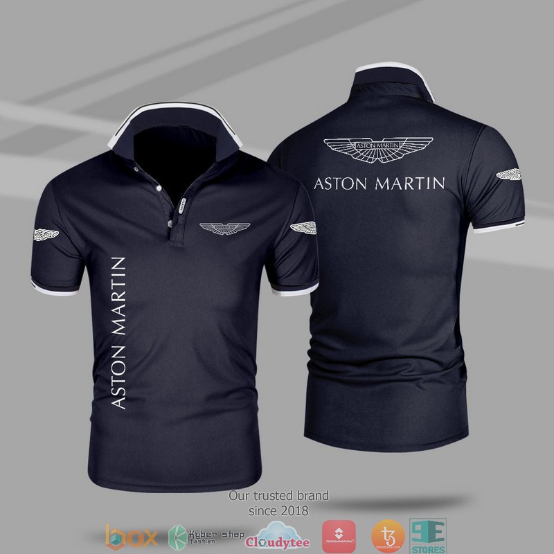 Car Motor Aston Martin Polo Shirt 5 Car Motor Aston Martin Polo Shirt 1 2 3 4
