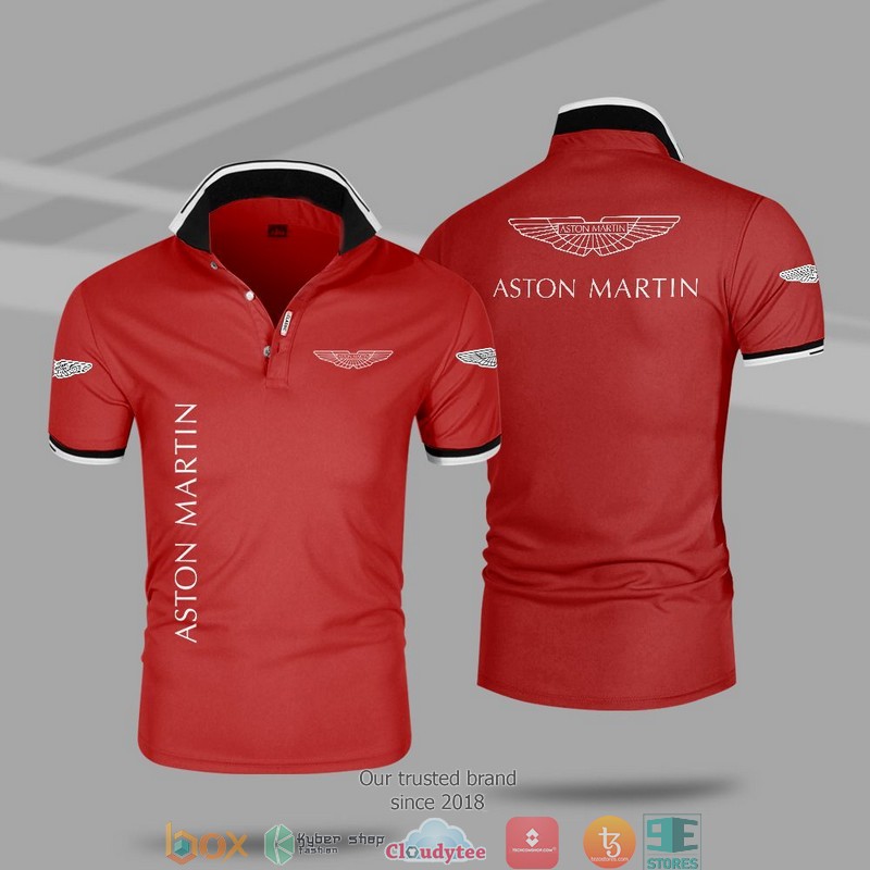 Car Motor Aston Martin Polo Shirt 6 Car Motor Aston Martin Polo Shirt 1 2 3 4 5
