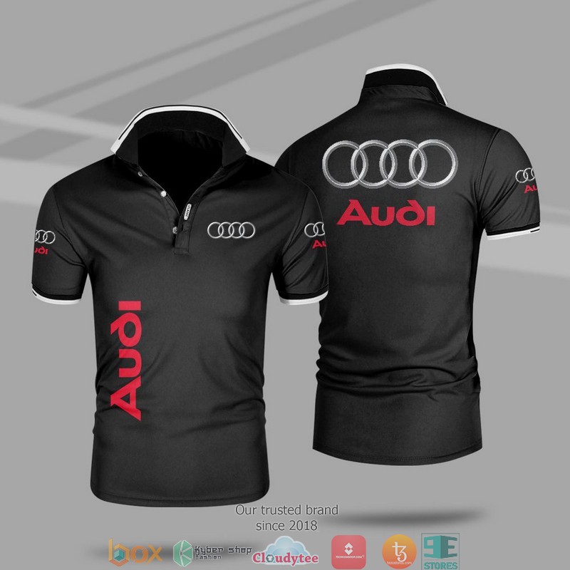 Car Motor Audi Polo Shirt