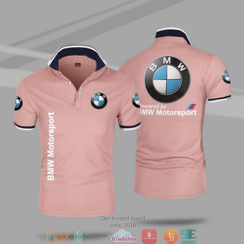 Car Motor BMW Motorsport Polo Shirt 1 2 3 4 5 6