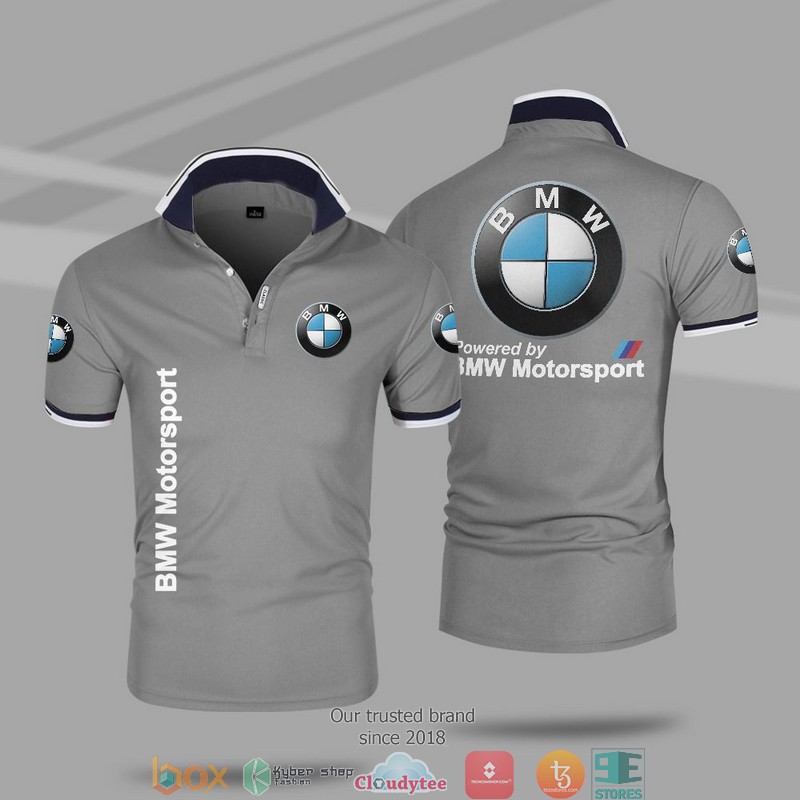Car Motor BMW Motorsport Polo Shirt 1 2 3 4 5 6 7
