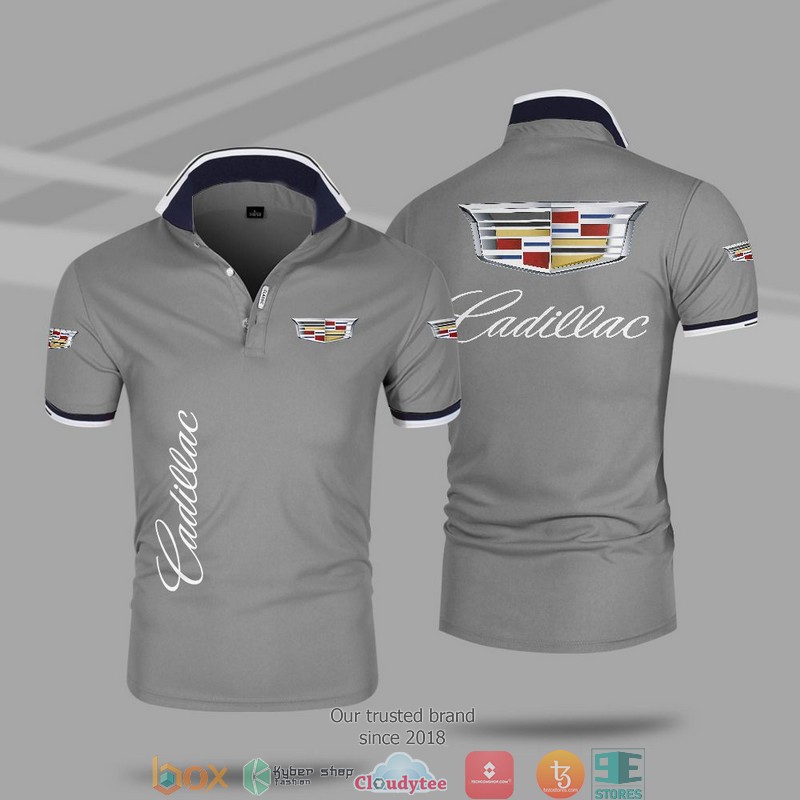 Car Motor Cadillac Polo Shirt 1 2 3 4 5 6 7
