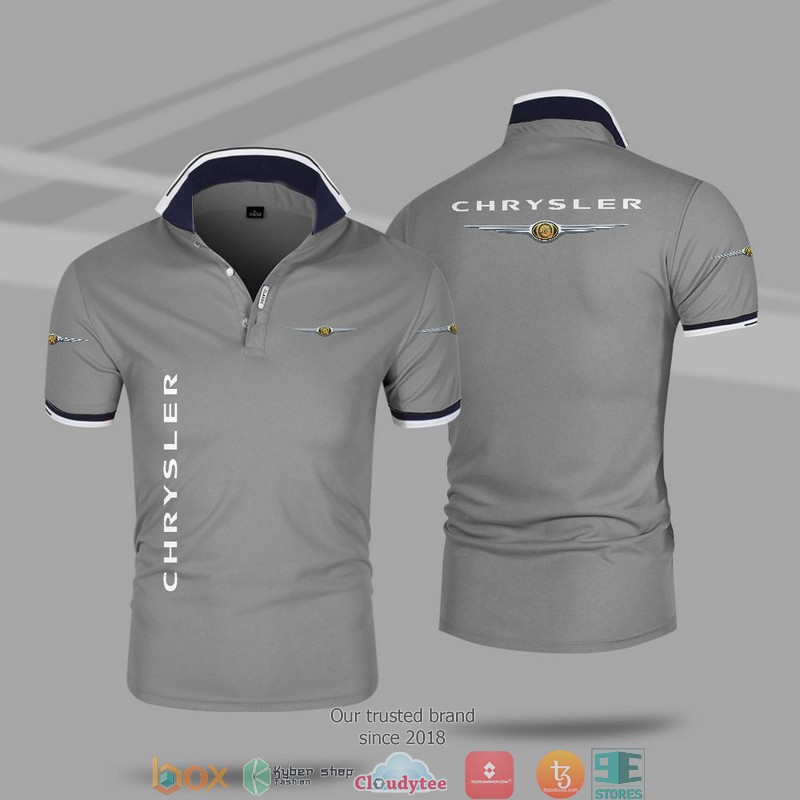 Car Motor Chrysler Polo Shirt 1 2 3 4 5 6 7