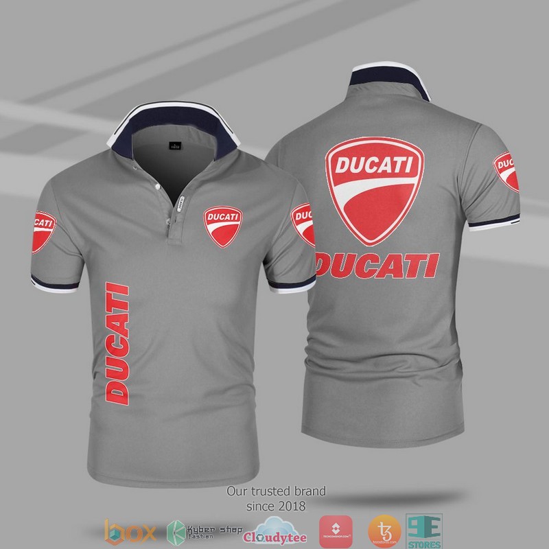 Car Motor Ducati Polo Shirt 1 2 3 4 5 6 7