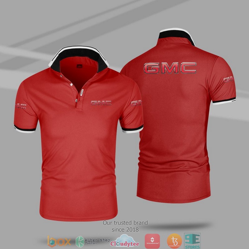 Car Motor GMC Polo Shirt 6 Car Motor GMC Polo Shirt 1 2 3 4 5
