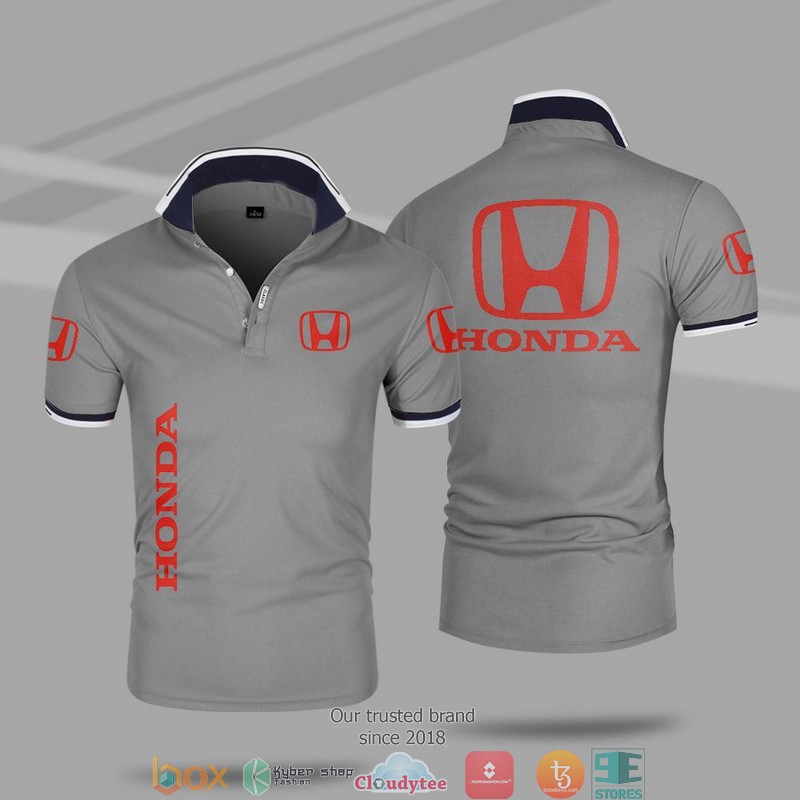 Car Motor Honda Polo Shirt 8 Car Motor Honda Polo Shirt 1 2 3 4 5 6 7