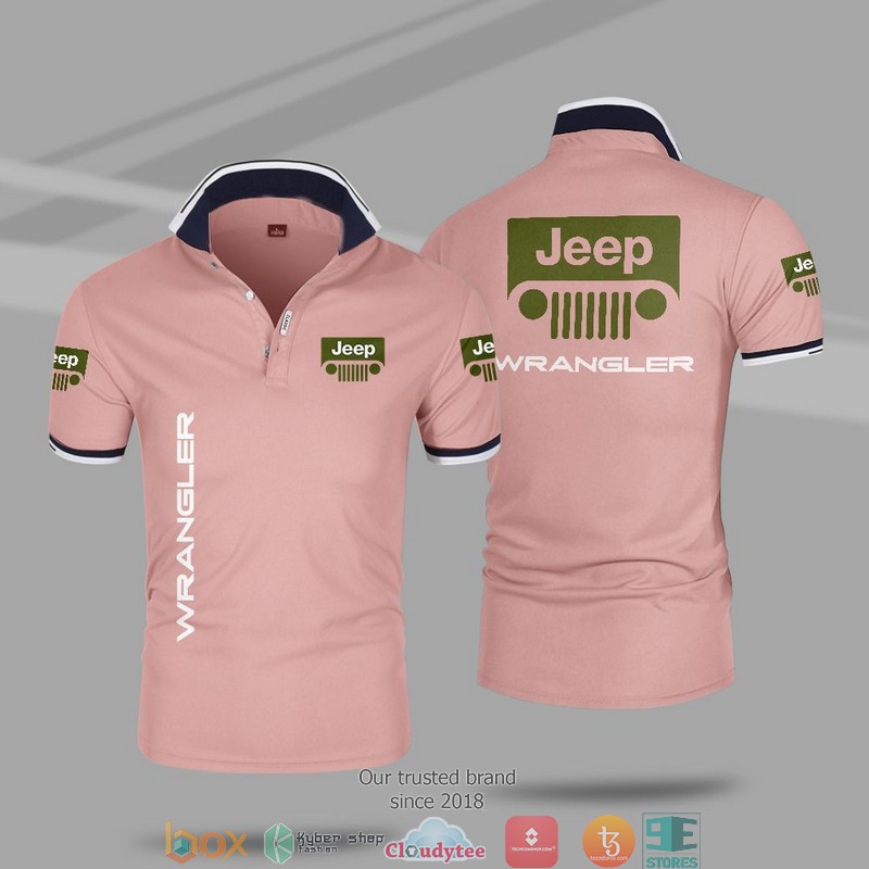 Car Motor Jeep Wrangler Polo Shirt 1 2 3 4 5 6