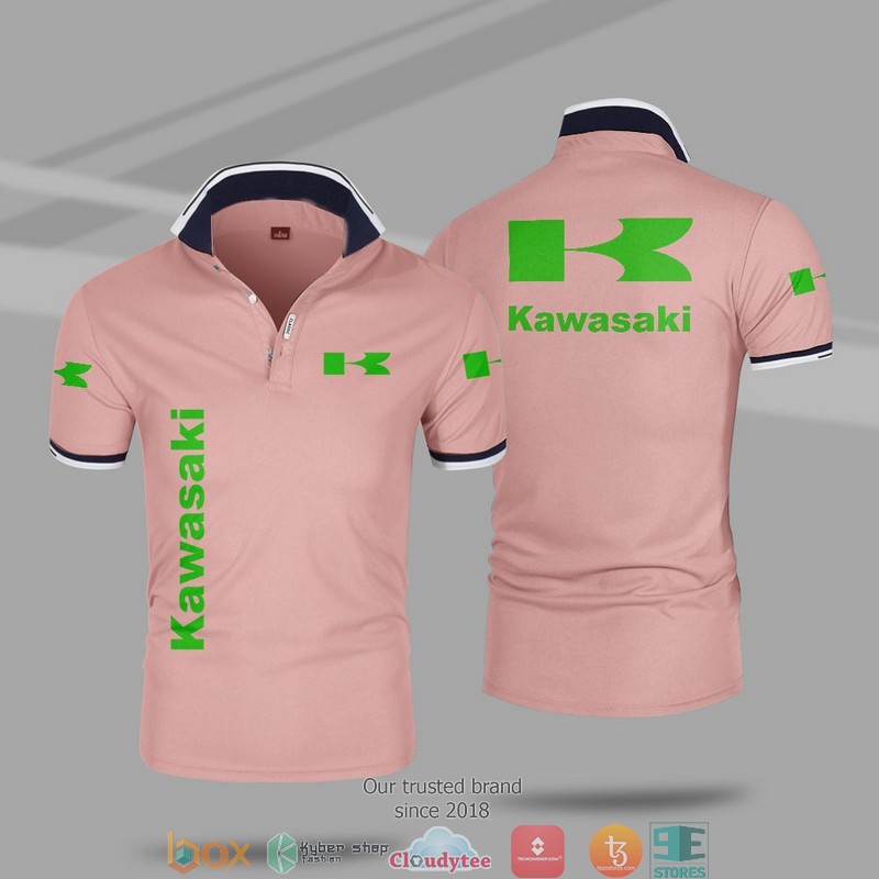 Car Motor Kawasaki Polo Shirt 7 Car Motor Kawasaki Polo Shirt 1 2 3 4 5 6