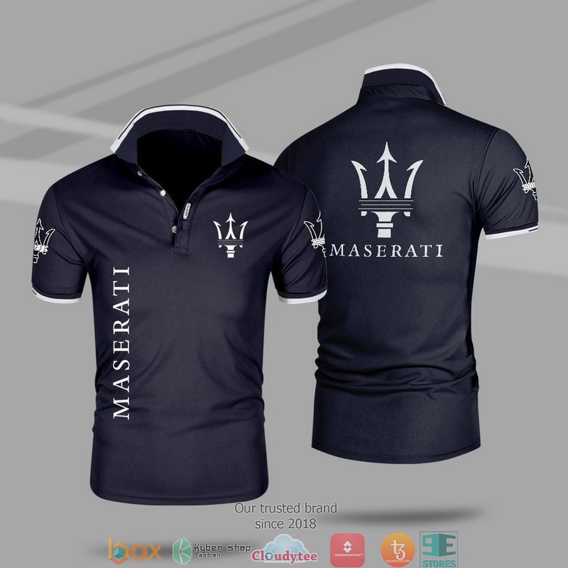 Car Motor Maserati Polo Shirt 5 Car Motor Maserati Polo Shirt 1 2 3 4