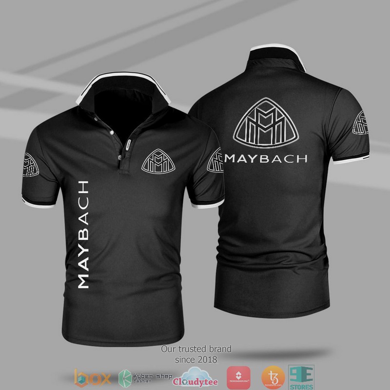 Car Motor Maybach Polo Shirt 1 Car Motor Maybach Polo Shirt