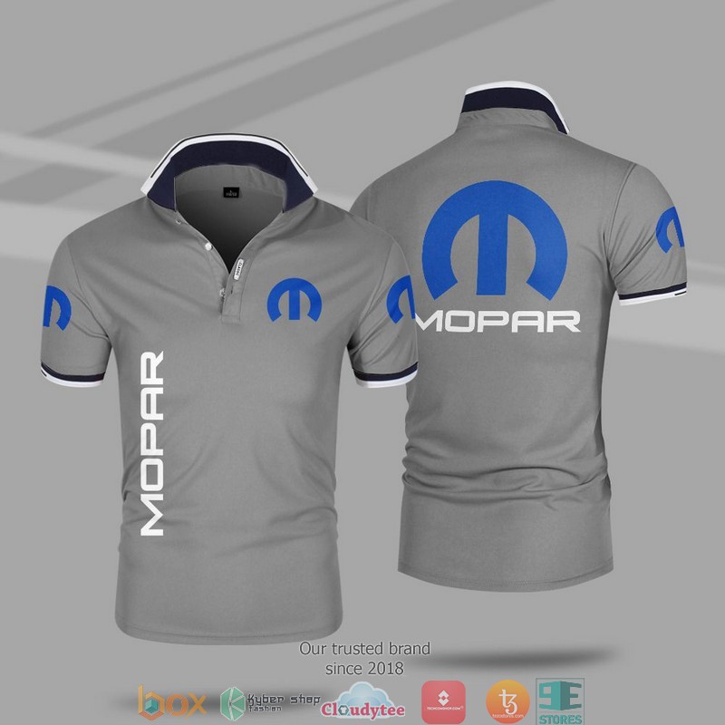 Car Motor Mopar Polo Shirt 1 2 3 4 5 6 7