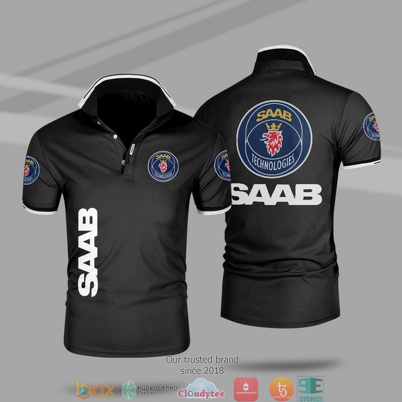 Car Motor Saab Automobile Polo Shirt