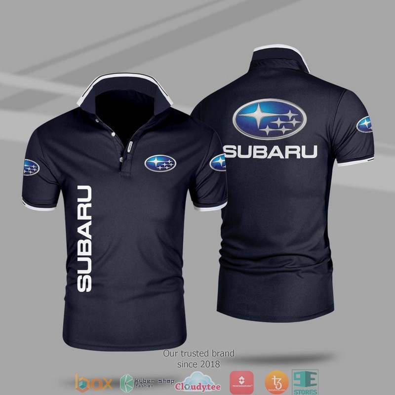 Car Motor Subaru Polo Shirt 5 Car Motor Subaru Polo Shirt 1 2 3 4