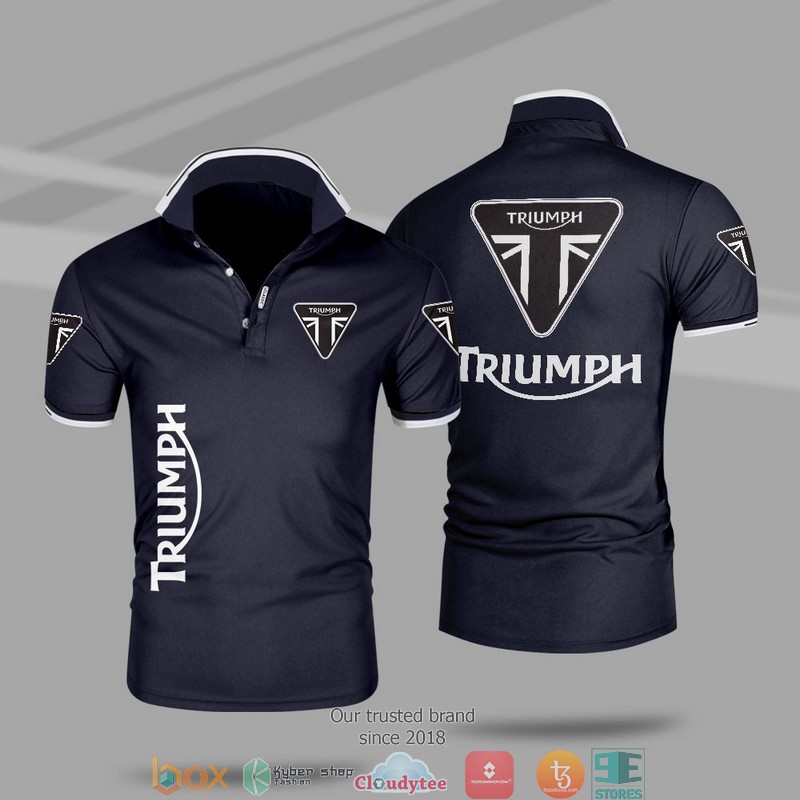 Car Motor Triumph Polo Shirt 5 Car Motor Triumph Polo Shirt 1 2 3 4