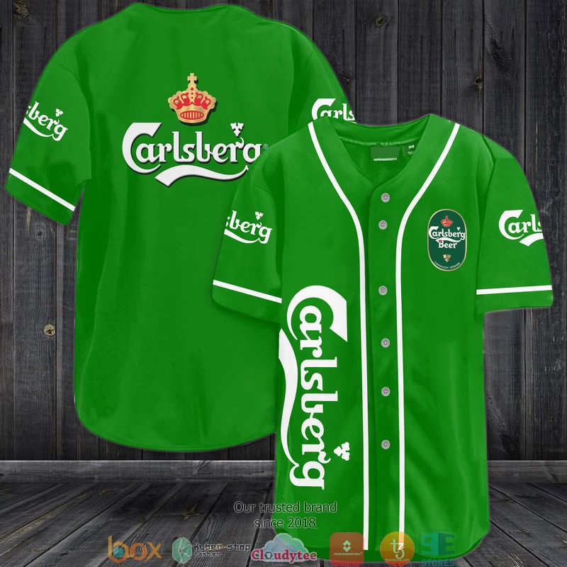 Carlsberg Baseball Jersey Shirt