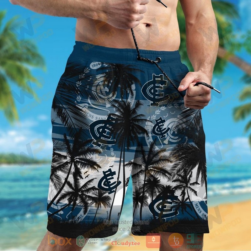 HOT Carlton Blues Hawaiian Shirt and shorts 5 Carlton Blues Hawaiian Shirt and shorts 1 2 3 4