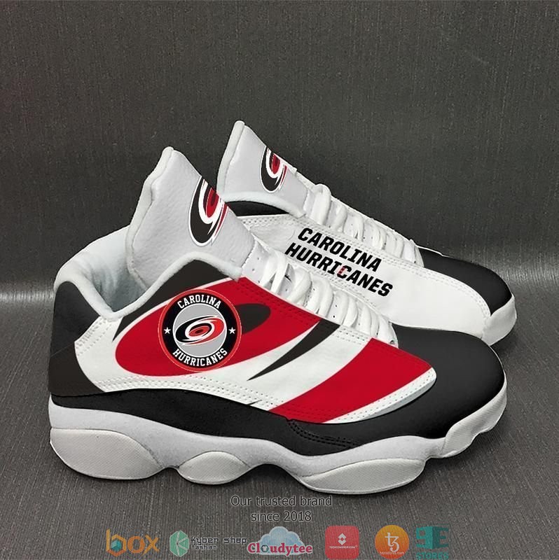 Carolina Hurricanes NHL football teams big logo Air Jordan 13 Sneaker Shoes 3 Carolina Hurricanes NHL football teams big logo Air Jordan 13 Sneaker Shoes