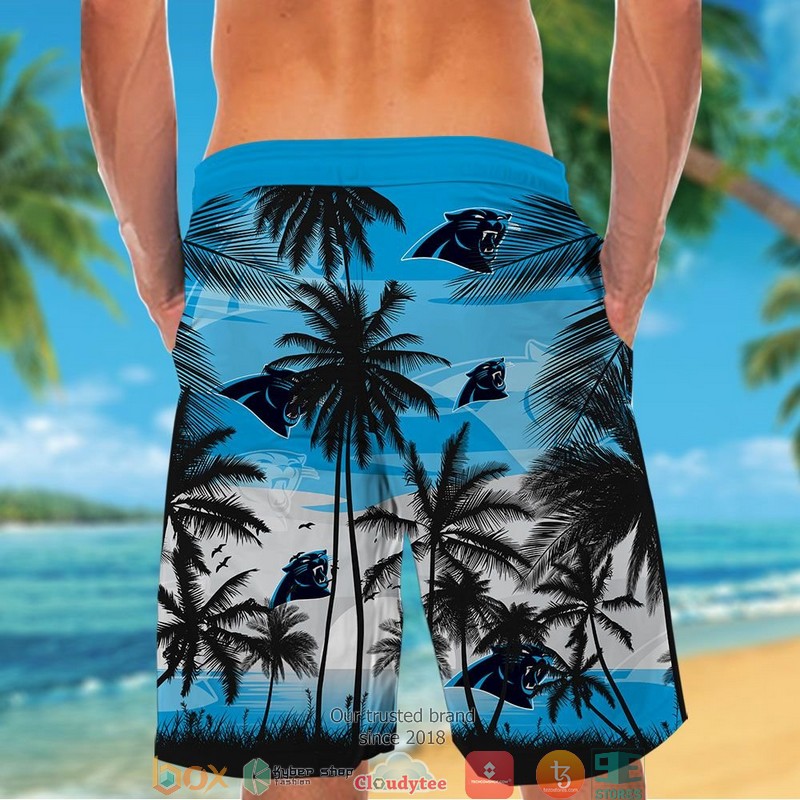 Carolina Panthers coconut island blue Hawaiian Shirt, short 6 Carolina Panthers coconut island blue Hawaiian Shirt short 1 2 3 4 5