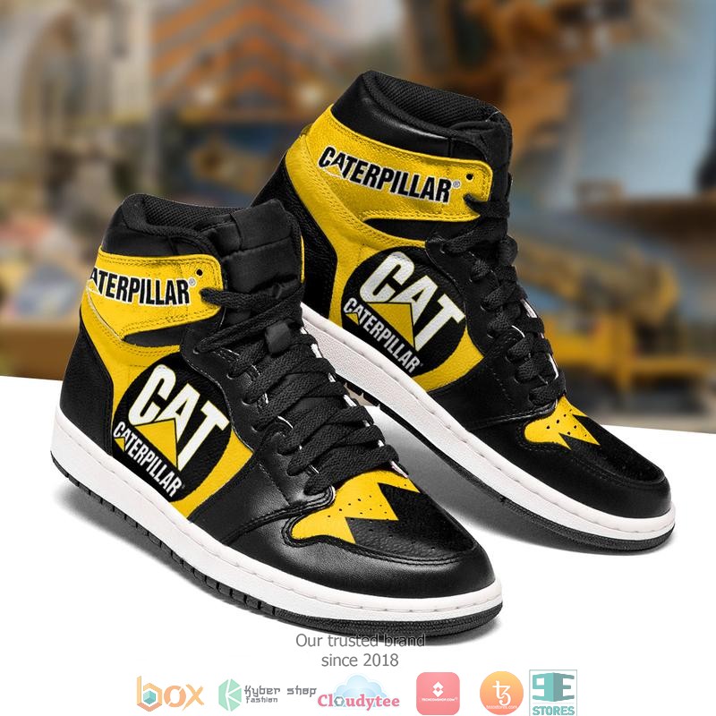 Cat Black yellow High Air Jordan Sneaker Shoes 2 Cat Black yellow High Air Jordan Sneaker Shoes
