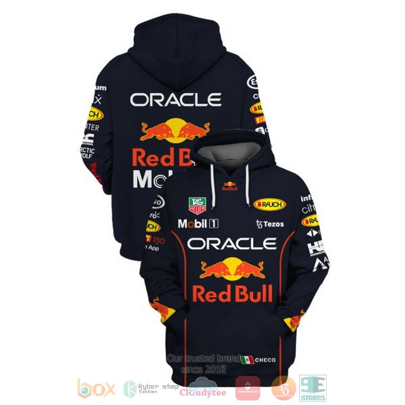 Checo Oracle Red Bull Honda Mobill1 3D shirt hoodie