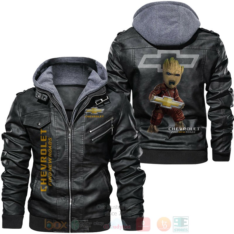 Chevrolet Baby Groot Leather Jacket