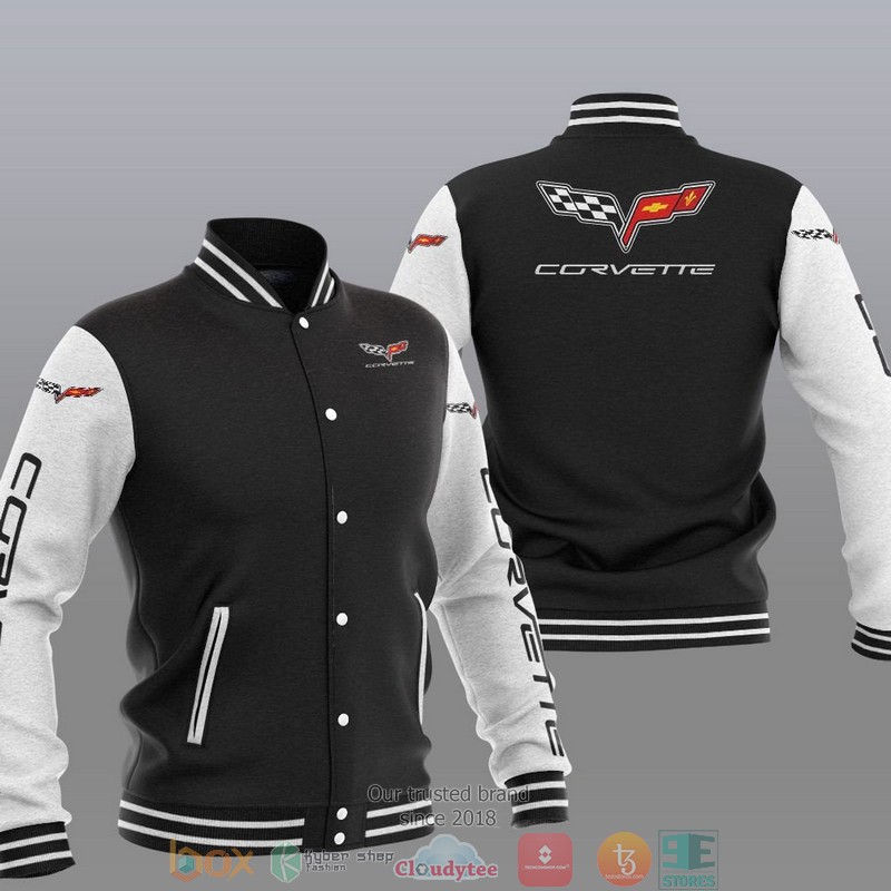 Chevrolet Corvette Car Brand Baseball Jacket