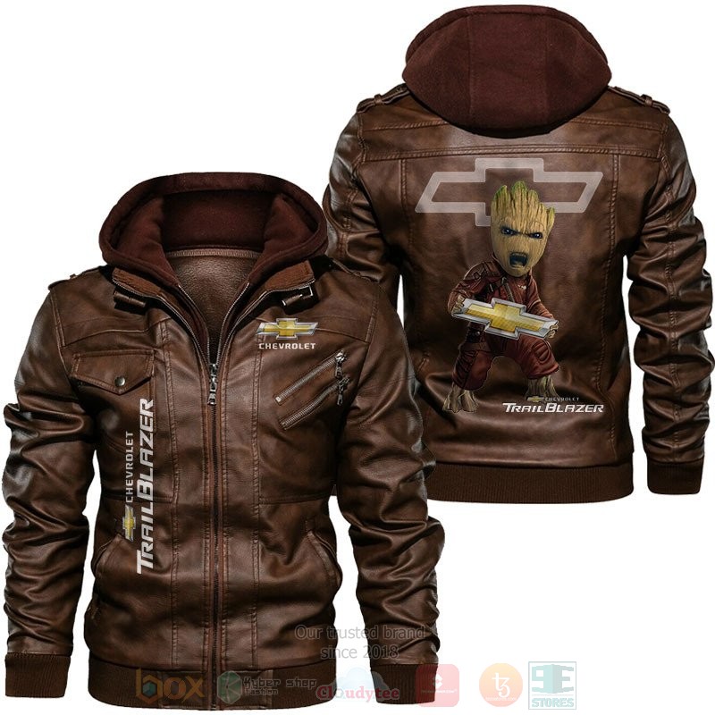 Chevrolet Trailblazer Baby Groot Leather Jacket 1