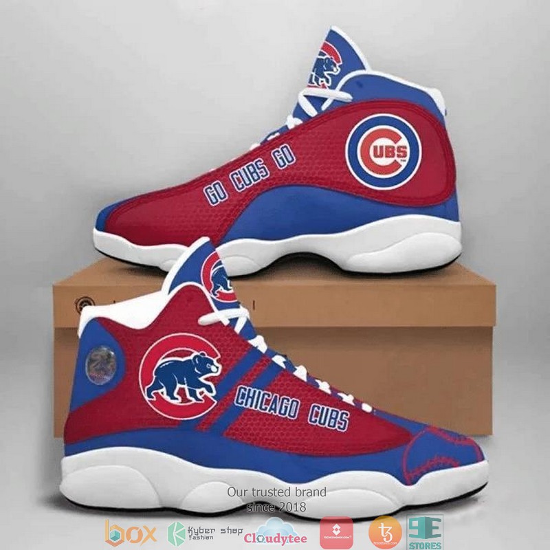 Chicago Cub MLB Football teams Air Jordan 13 Sneaker Shoes 1 Chicago Cub MLB Football teams Air Jordan 13 Sneaker Shoes