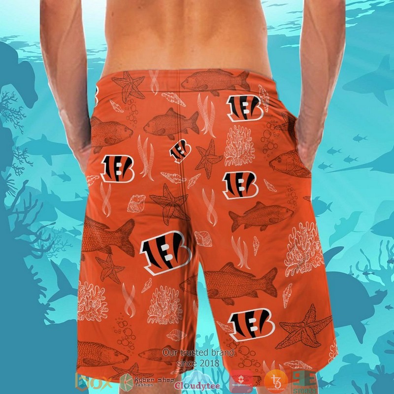 Cincinnati Bengals Fish Ocean Hawaiian Shirt, short 6 Cincinnati Bengals Fish Ocean Hawaiian Shirt short 1 2 3 4 5