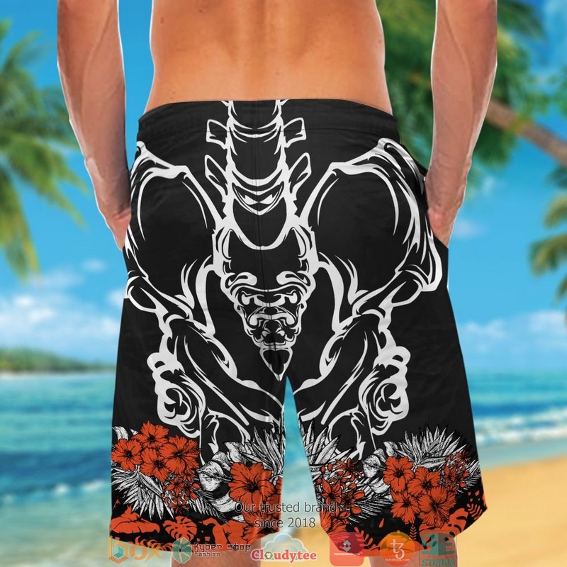 Cincinnati Bengals backbone hibiscus Hawaiian Shirt, short 6 Cincinnati Bengals backbone hibiscus Hawaiian Shirt short 1 2 3 4 5