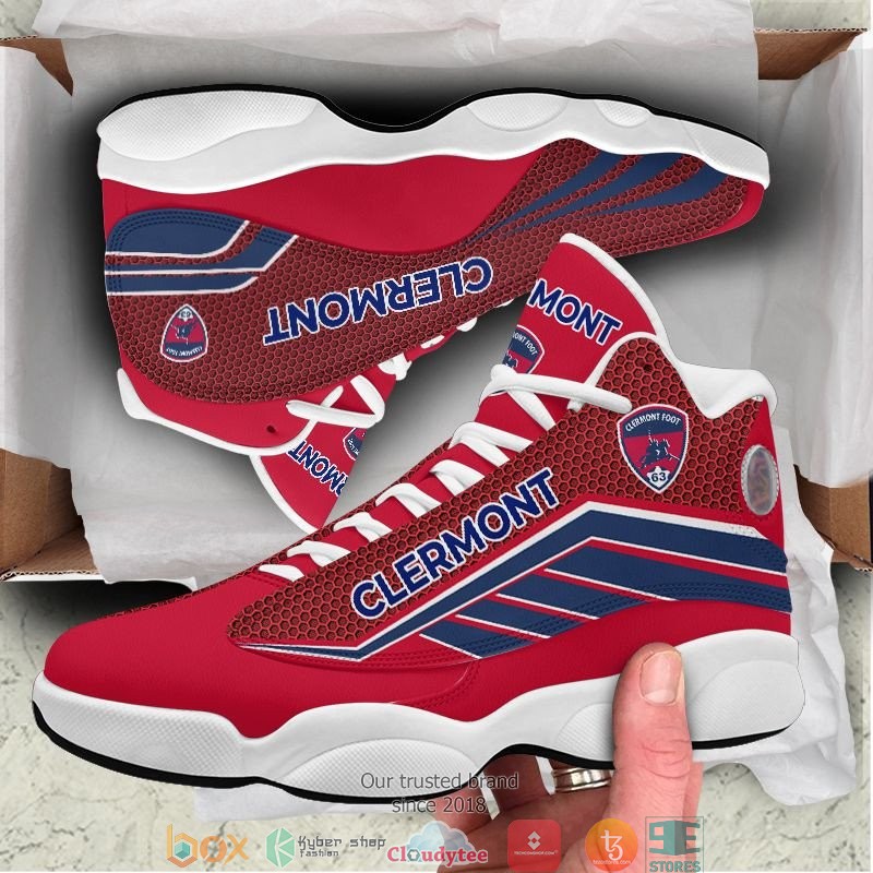 Clermont Foot Auvergne 63 Air Jordan 13 Sneaker Shoes