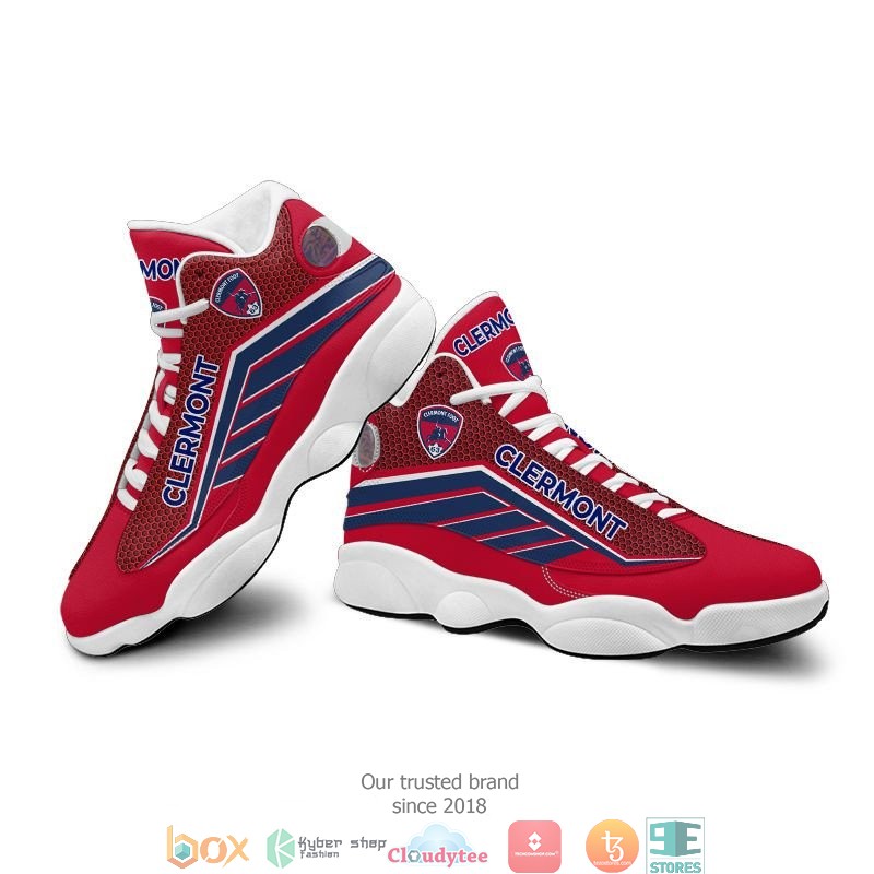 Clermont Foot Auvergne 63 Air Jordan 13 Sneaker Shoes 1 2 3
