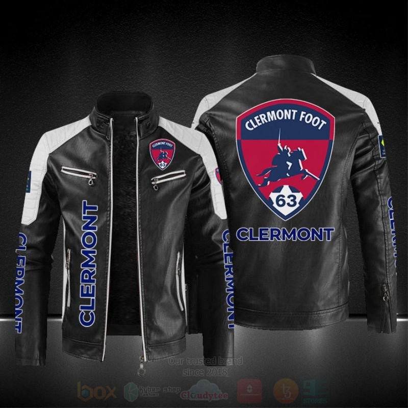 Clermont Foot Auvergne 63 Leather Jacket