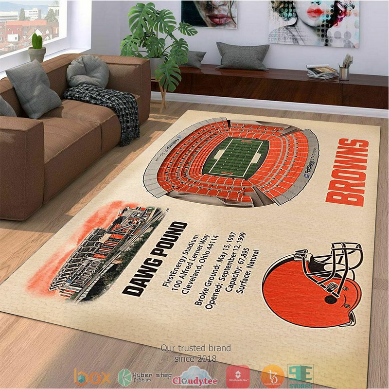 Cleveland Browns Stadium Rug