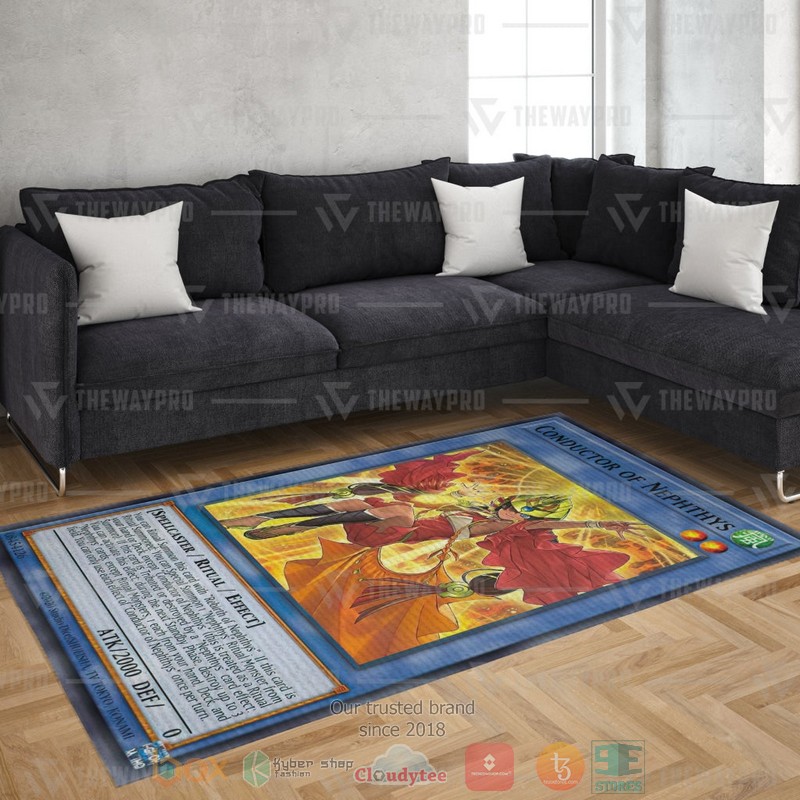 Conductor Of Nephthys Rectangle Rug 1