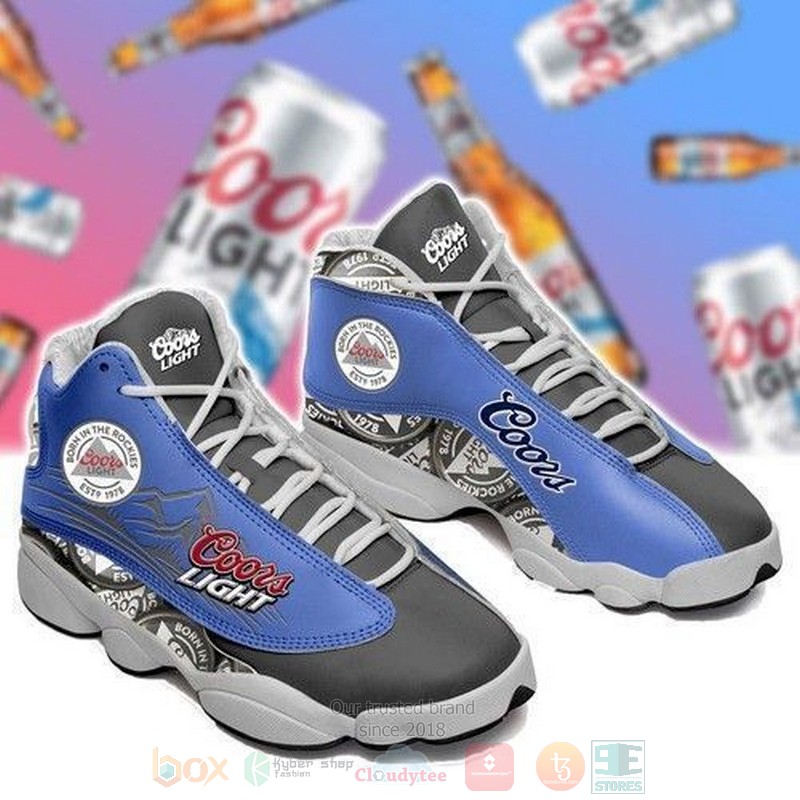 Coors Light Beer Air Jordan 13 shoes