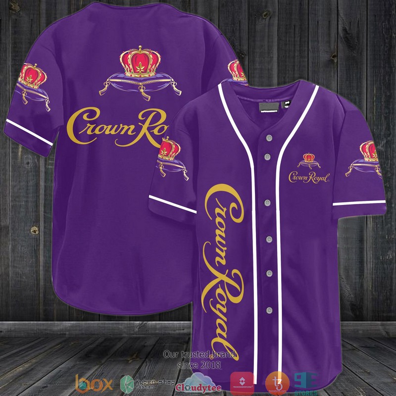 Crown Royal Baseball Jersey Shirt