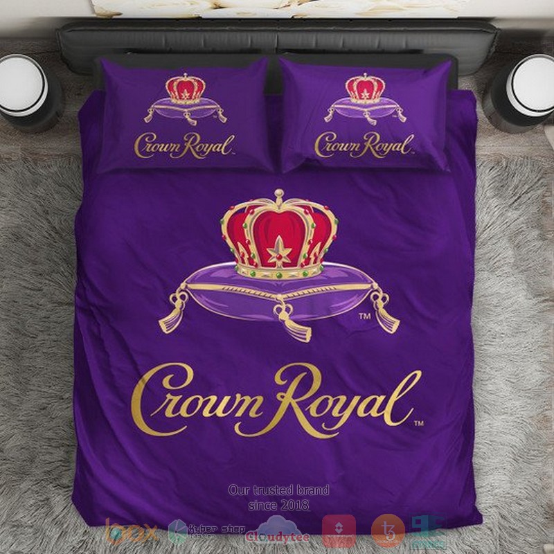 Crown Royal purple bedding set