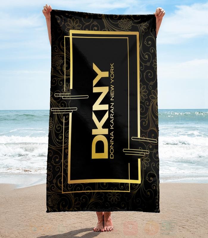 DKNY Donna Karan New York Microfiber Beach Towel 1