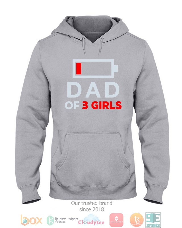 Dad of 3 Girls Low battery shirt, hoodie 8 Dad of 3 Girls Low battery shirt hoodie 1 2 3 4 5 6 7