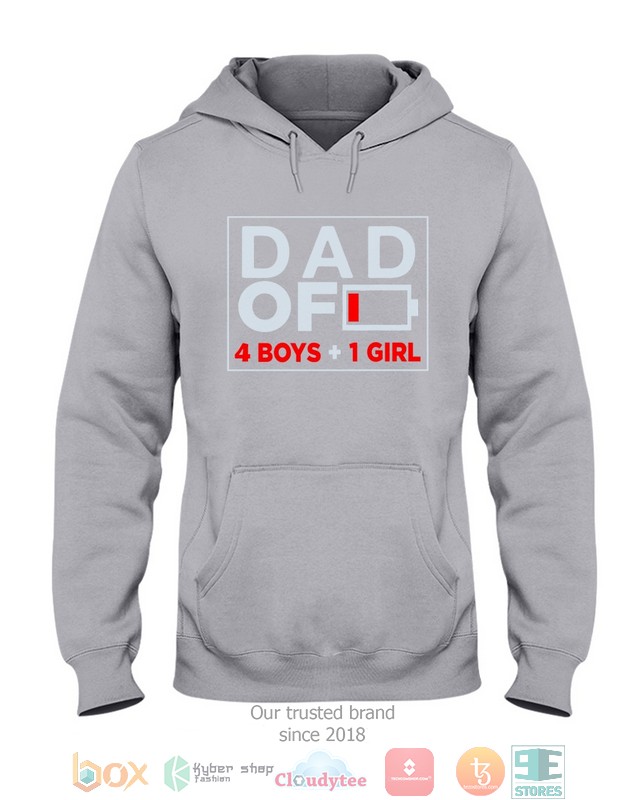 Dad of 4 Boys 1 Girl Low battery shirt, hoodie 8 Dad of 4 Boys 1 Girl Low battery shirt hoodie 1 2 3 4 5 6 7