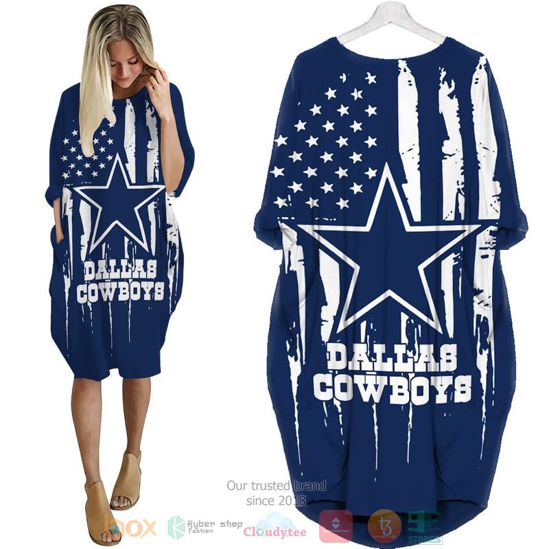 Dallas Cowboys NFL blue Pocket Dress