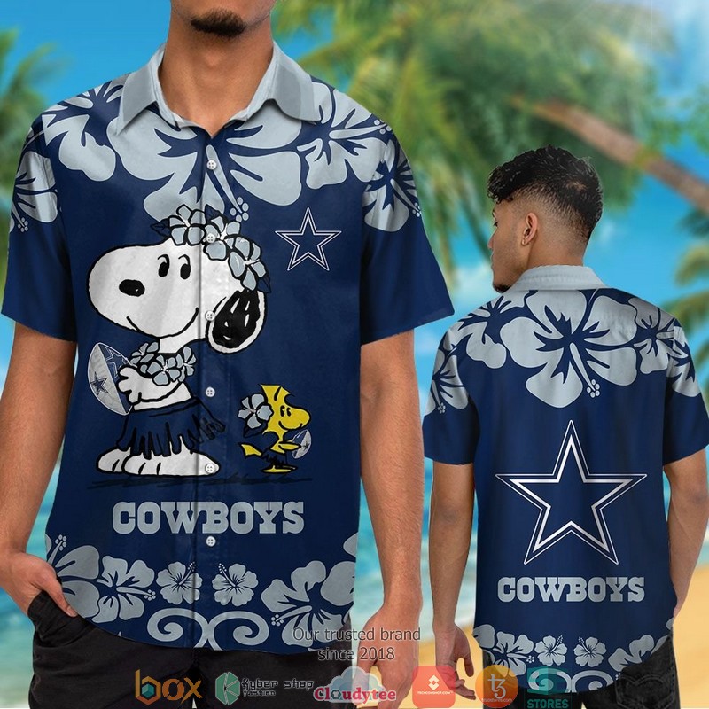 Dallas Cowboys Snoopy Dance Hawaiian Shirt short 1