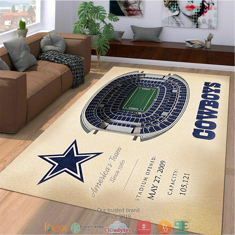 Dallas Cowboys Stadium Rug