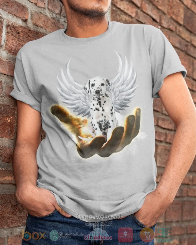 HOT Dalmatian Golden Hand Heaven Wings 2D shirt, hoodie 4 Dalmatian Golden Hand Heaven Wings 2D shirt hoodie 1 2 3