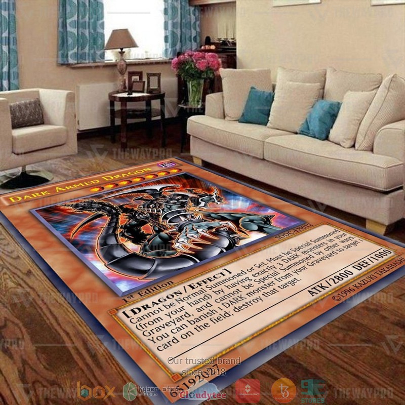 Dark Armed Dragon Carpet Rug