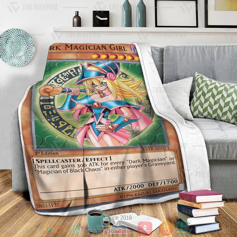 Dark Magician Girl Soft Blanket 18 Dark Magician Girl Soft Blanket 1