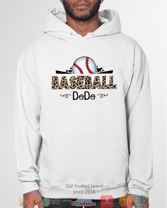 DeDe Baseball leopard pattern 2d shirt hoodie 1 2 3 4 5 6 7 8 9 10 11 12