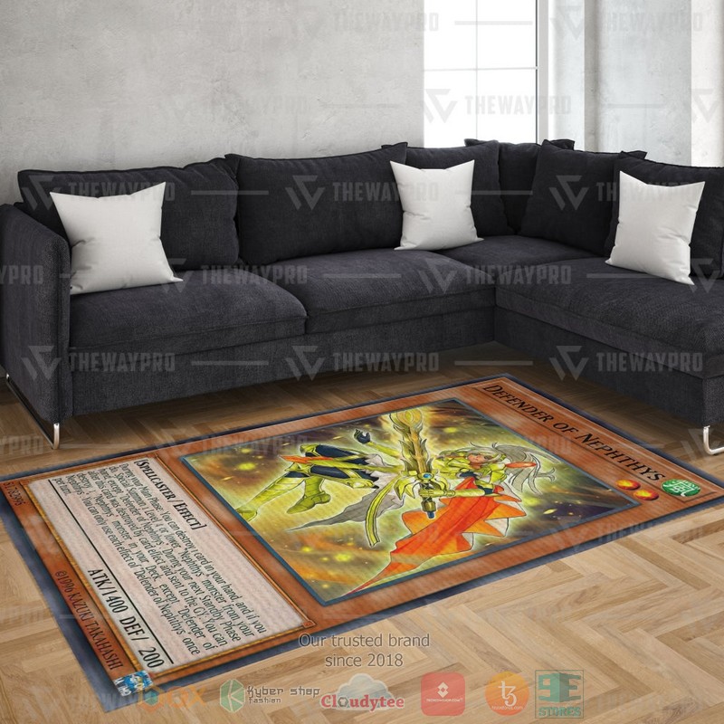 Defender Of Nephthys Rectangle Rug 1